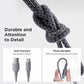 PISEN NoirSync USB-A TO USB-C 12W Cable(Grey) TC-FC31-1000