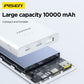 PISEN Mr White Ultra 10000mAh Power Bank TS-D324