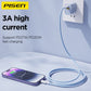 PISEN QUICK C to L 27W colorful braided data cable CL-PD10-1000 - PisenBiz