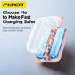PISEN QUICK 30W Mini Camera Power Bank with Dual Cable TS-D373