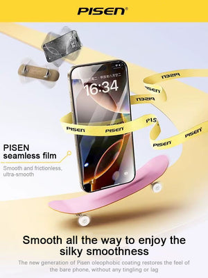 PISEN-Glass Screen Protector MRE-TM86-I16 Pro Max(Single pcs)