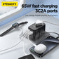 PISEN Global Travel 65W 5-Port GaN Fast Charger TP-C94