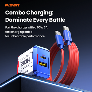 PISEN Gamer Lite 30W 2-Port GaN Fast Charger TP-C33