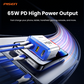 PISEN Gamer Utility 65W 4-Port GaNHub Fast Charger TP-C31