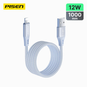 PISEN MagiPi Magloop USB-A to Lightning 12W Fast Charging Cable AL-FC20-1000