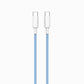 PISEN PRO C to C 60W colorful braided data cable CC12-1000 - PisenBiz