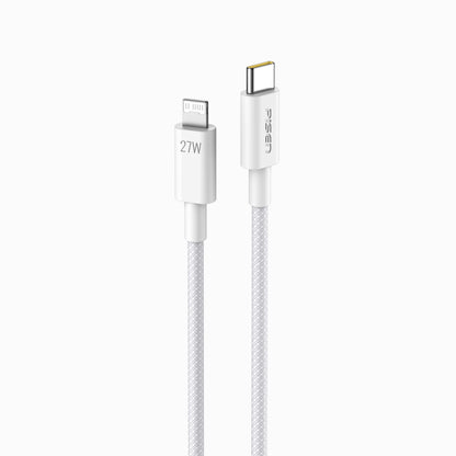 PISEN QUICK C to L 27W colorful braided data cable CL-PD10-1000 - PisenBiz