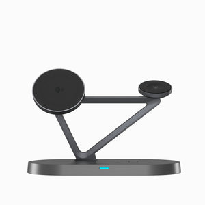 PISEN 3-in-1 Wireless Charging Stand with Night Light TP-C24