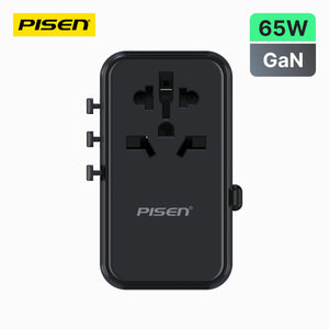 PISEN Global Travel 65W 5-Port GaN Fast Charger TP-C94