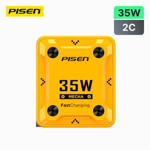 PISEN Mecha PD35W 2-Port Fast Charger(US) TS-C186