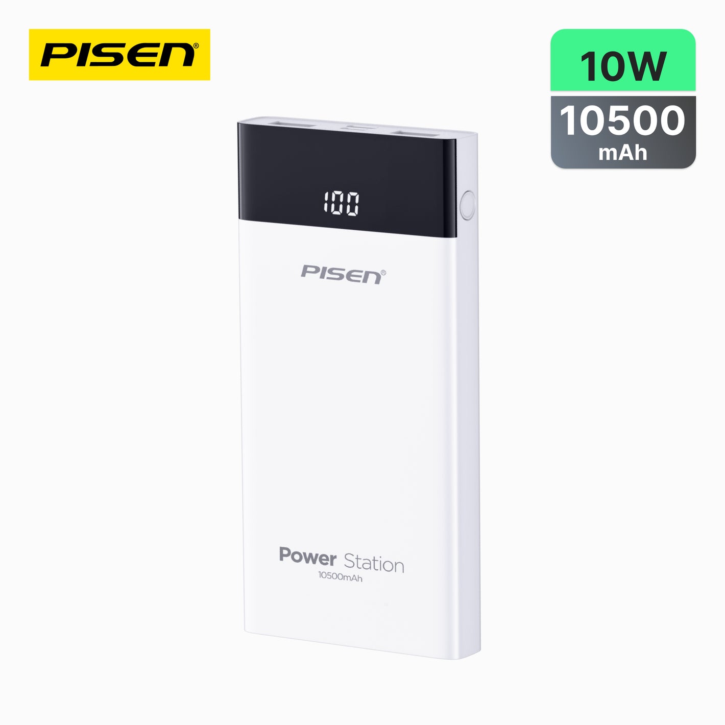 PISEN Mr White Power Station 10500mAh Power Bank TS-D322A