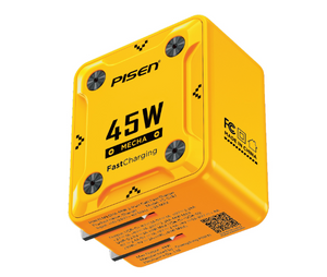 PISEN- Mecha 45W 2-Port Fast Charger(US) TS-C187