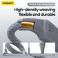 PISEN NoirSync USB-C TO USB-C 60W Cable(Grey) CC-FC27-1000