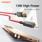 PISEN Platinum USB-A to Lightning Cable(Magic black) AL38-1000