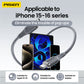 PISEN NoirSync USB-C TO USB-C 60W Cable(Grey) CC-FC27-1000
