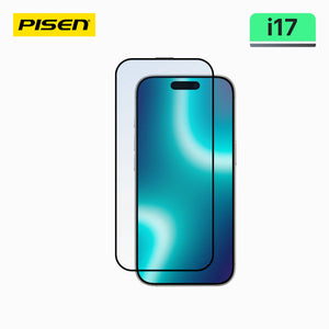 PISEN Clear Tempered Glass for iPhone 17 (Pack of 10+1) MRE-TM86-I17
