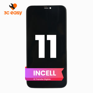 3C EASY-New Phone Screen Replacement I11 (Incell/Black)