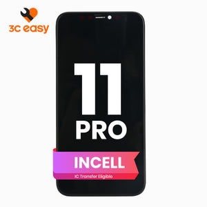 3C EASY-New Phone Screen Replacement I11 Pro (Incell/Black)