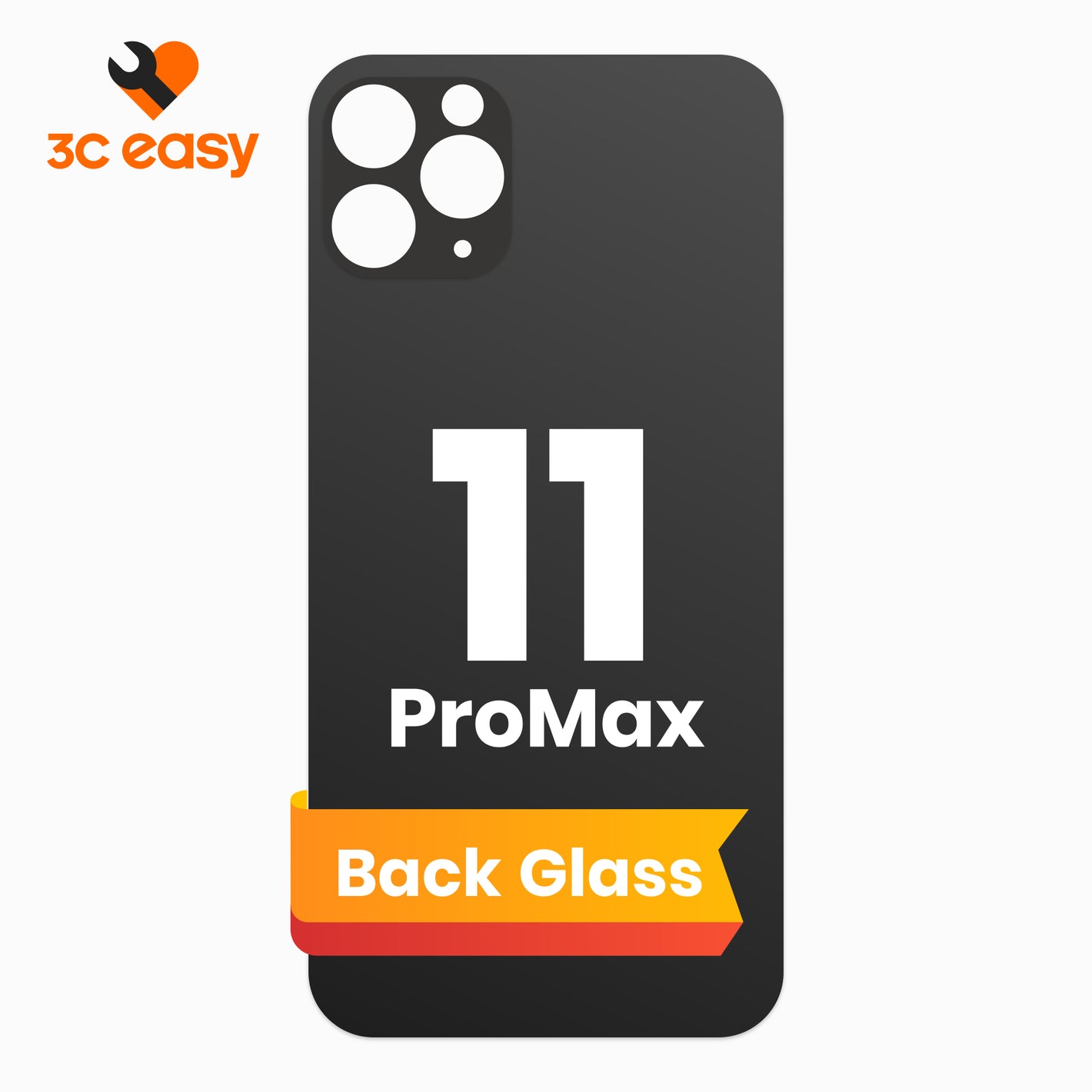 3C EASY Back glass-I11 Pro Max