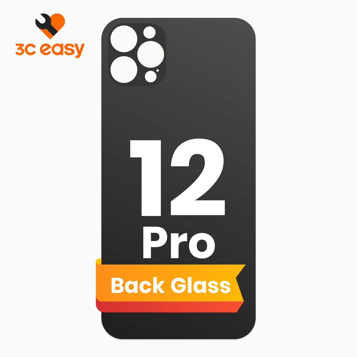 3C EASY Back glass-I12 Pro