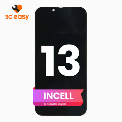 3C EASY-New Phone Screen Replacement I13 (Incell/Black)