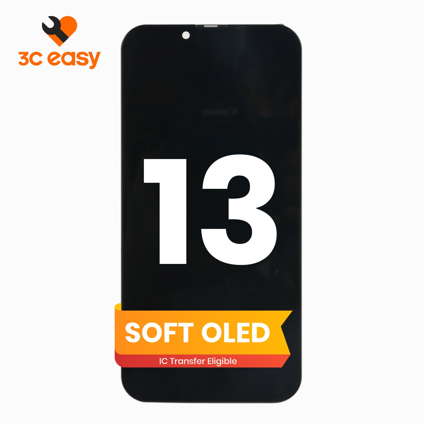 3C EASY-New Phone Screen Replacement I13 (Soft OLED)
