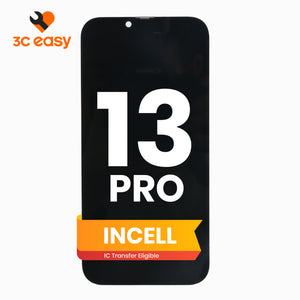 3C EASY-New Phone Screen Replacement I13 Pro (Incell/Black)