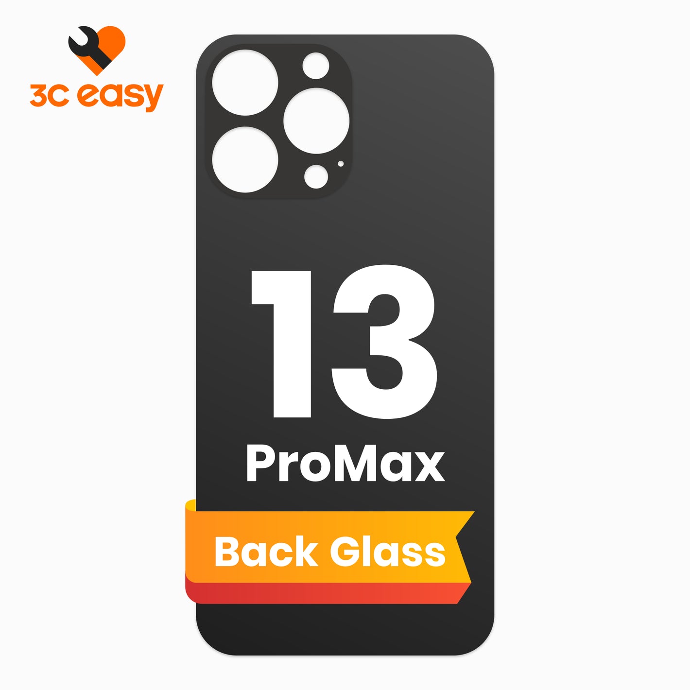 3C EASY Back glass-I13 Pro Max
