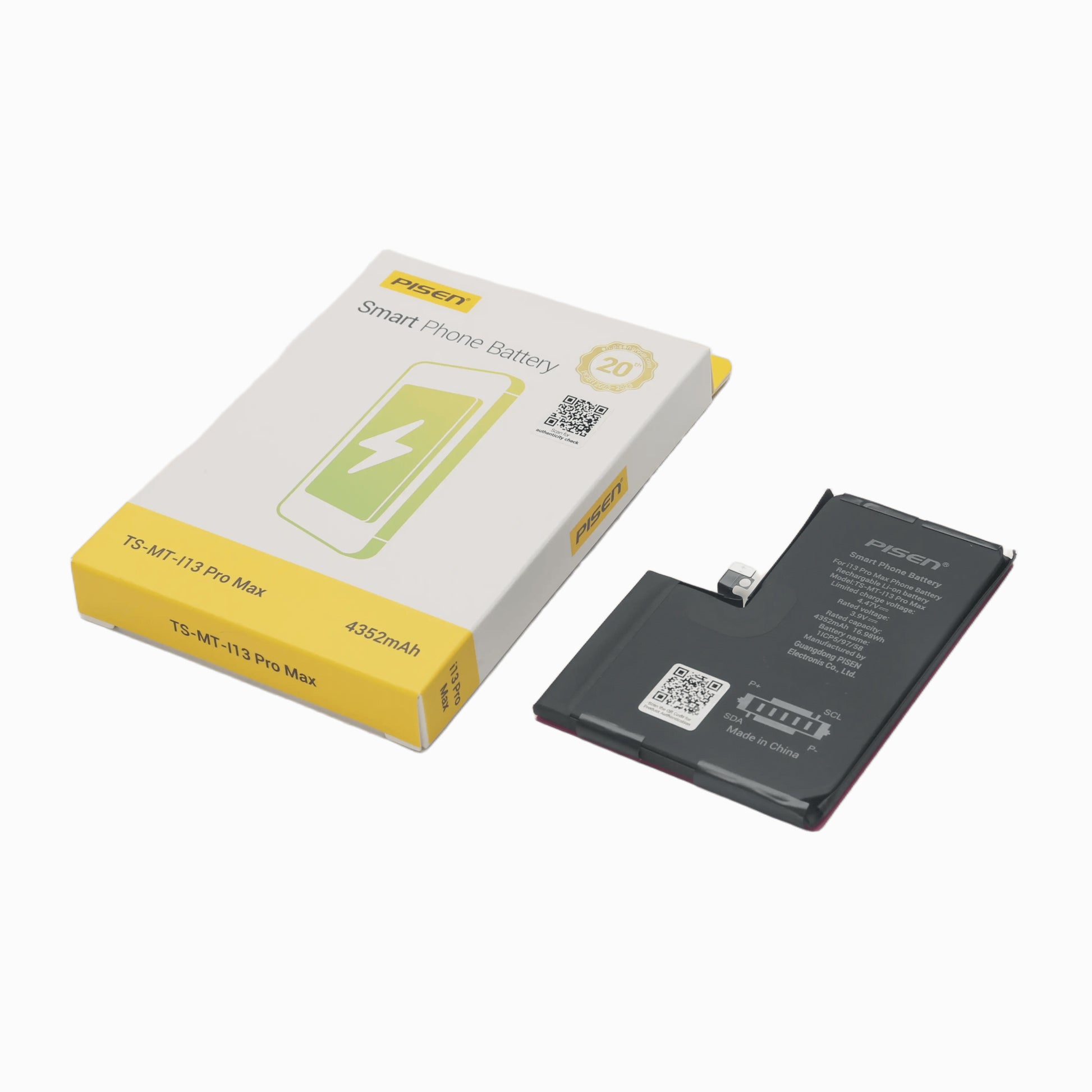 PISEN iPhone 13 Pro Max Mobile Phone built-in battery - PisenBiz