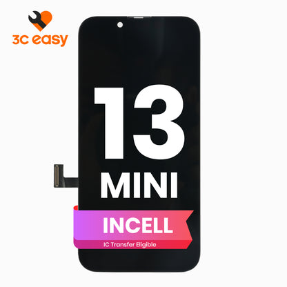 3C EASY-New Phone Screen Replacement I13 mini (Incell/Black)