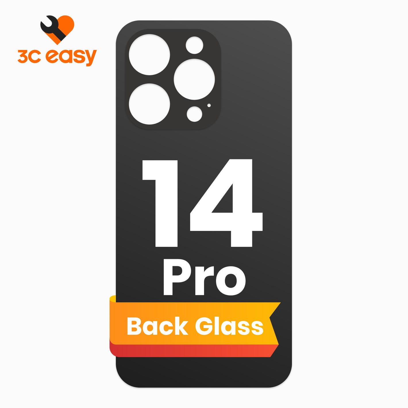 3C EASY Back glass-I14 Pro