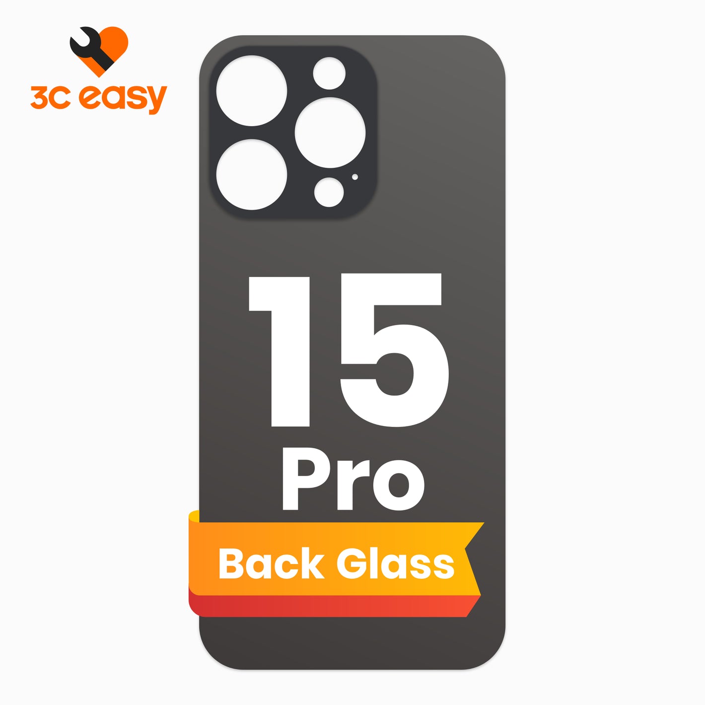 3C EASY Back glass-I15 Pro