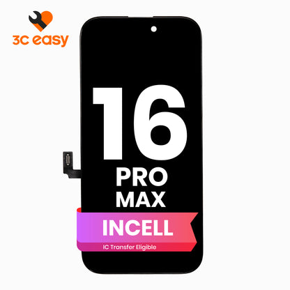 3C EASY-New Phone Screen Replacement I16 Pro Max (Incell)