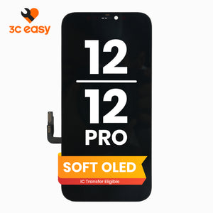 3C EASY-New Phone Screen Replacement I12/I12Pro (Soft OLED)