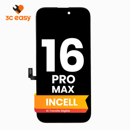 3C EASY-New Phone Screen Replacement I16 Pro Max (Incell)